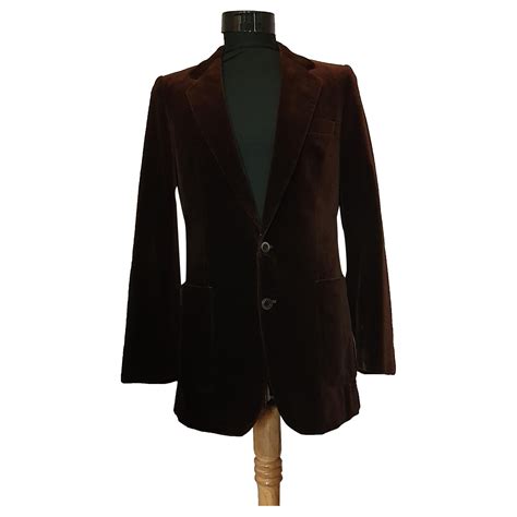 ysl blazer mens|saint laurent velvet blazer.